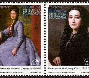 Sellos Guinea Ec. 506/09. F. Madrazo y Kuntz