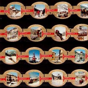 Serie Vitolas Stompkop. Estaciones Esquí Rojo. 24 Vitolas