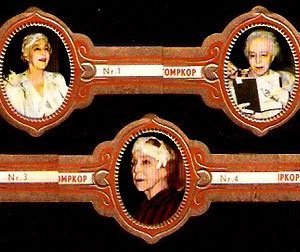 Serie Vitolas Stompkop. Isabel de Bélgica. 5 Vitolas