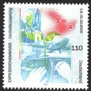 Serie de sellos Alemania ferrocarriles Nº 1939 (**)
