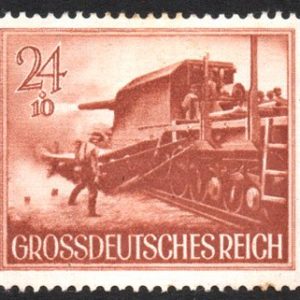 Serie de sellos Alemania ferrocarriles Nº 0801 (*)