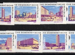 Serie de sellos Alemania ferrocarriles Nº 1191/2 (**)