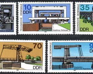 Serie de sellos Alemania ferrocarriles Nº 2809/13 (**)