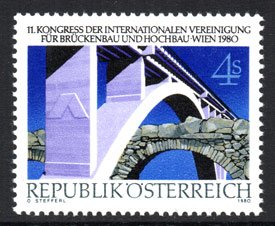 Serie de sellos Austria ferrocarriles Nº 1483 (**)