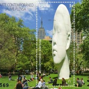 5071. Sello Arte Contemporáneo. Jaume Plensa