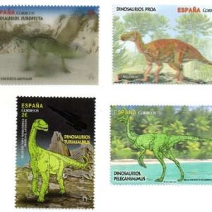 5063-66. Sello Dinosaurios