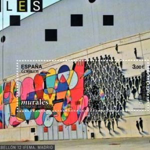 5081. Sello Murales. Patrimonio Artístico