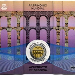 5084. Sello Acueducto Segovia. Patrimonio Mundial
