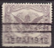 Serie de sellos Bélgica Colis Postaux ferrocarriles Nº 067 (o)