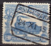 Serie de sellos Bélgica Colis Postaux ferrocarriles Nº 073 (o)