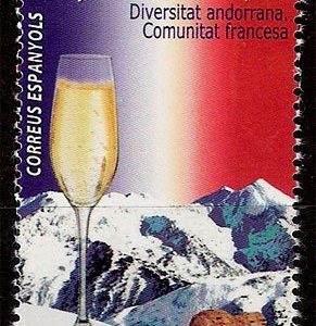 Serie sellos Andorra 445. Diversidad 2016