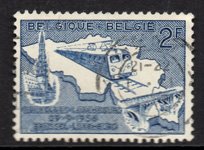 Serie de sellos Bélgica ferrocarriles Nº 0996 (o)