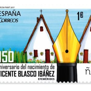 5122. Sello Efemerides. Blasco Ibañez
