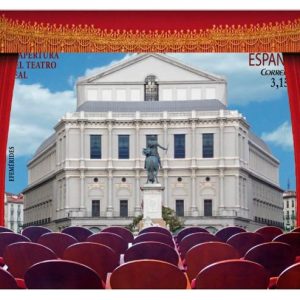 5123. Sello Efemerides. Reapertura Teatro Real HB