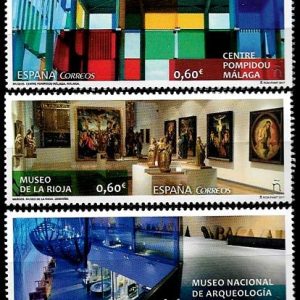 5132-34. Sello Museos 2017