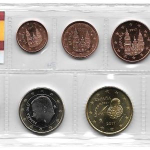Serie monedas Euro. España 2017 (S/C)