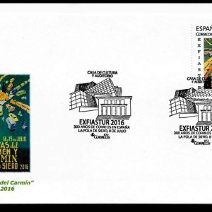 0854. Matasellos Exfiastur (Pola Siero-8/7/16). Personalizado