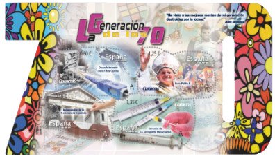 5157. Sello Generación de los 70 HB