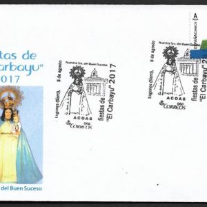 0875. Matasellos Fiestas del Carbayu (Lugones-8/8/17)