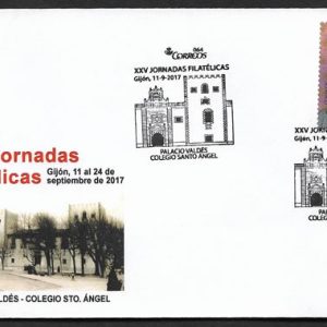 0878. Matasellos Jornadas Filatélicas (Gijón -11/9/17)