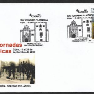 0878. Matasellos Jornadas Filatélicas (Gijón -11/9/17)