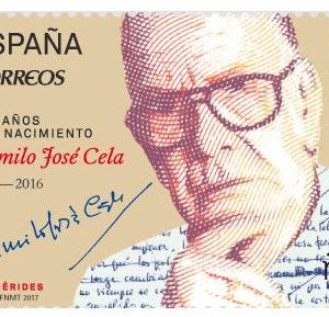 5164. Sello 100º Aniv. Nacimiento Camilo J. Cela