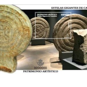 5169. Sello Patrimonio Estelas Gigantes Cantabria HB