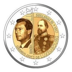 Moneda 2 euros de Luxemburgo 2017 Gran Duque Guillermo
