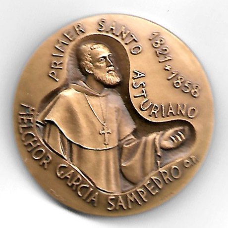 Medalla Melchor Garcia Sampedro (1º Santo Asturiano)
