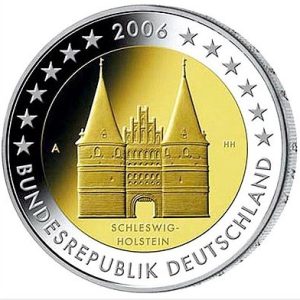Moneda 2 euros Alemania 2006 (una ceca)