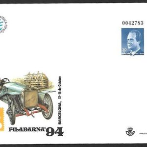 023. Sobre Entero Postal Exposición Filatélica FILABARNA’94