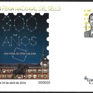 145/46. Sobre Entero Postal Feria Sello y Exfilna 2016