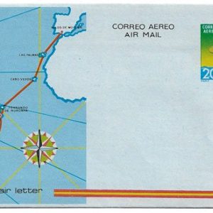 Nº 201-2. Aerograma Raid – 1981