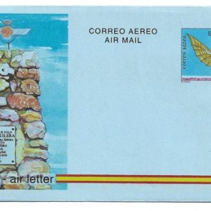 Nº 218. Aerograma  Vuelo Diego Marín Aguilera – 1993