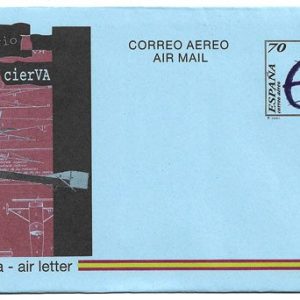 Nº 221. Aerograma  centenario nacimiento Juan de la Cierva- 1996