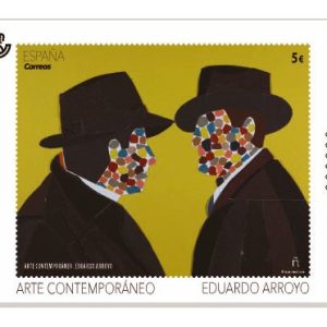 5209. Sello Eduardo Arroyo HB. Arte Contemporáneo