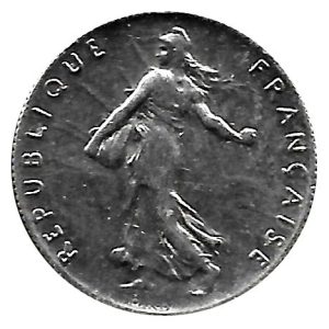 Moneda 0,50 Centimos Francia 1899 S/C-