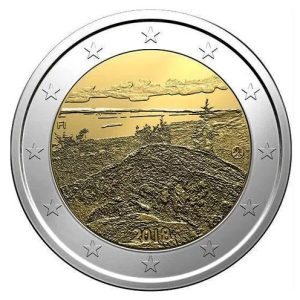 Moneda 2 euros de Finlandia 2018 Parque Nacional Koli