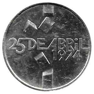Moneda Portugal  100 escudos 1974 EBC. 25 Abril
