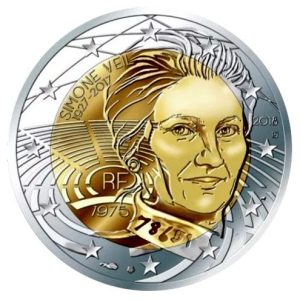 Moneda 2 euros de Francia 2018 Simone Veil