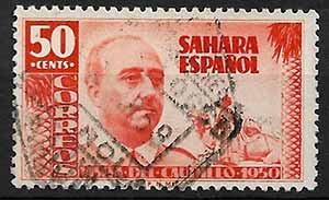 Serie de sellos Sahara español nº 088 (o)