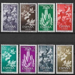 Serie de sellos Sahara español nº 201/08 (**)