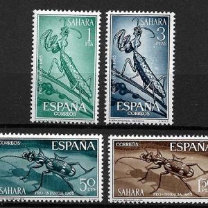 Serie de sellos Sahara español nº 242/45 (**)