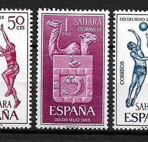 Serie de sellos Sahara español nº 246/48 (**)
