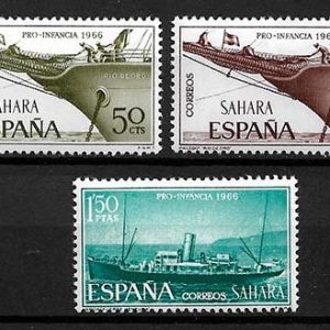 Serie de sellos Sahara español nº 249/51 (**)