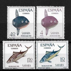 Serie de sellos Sahara español nº 252/55 (**)
