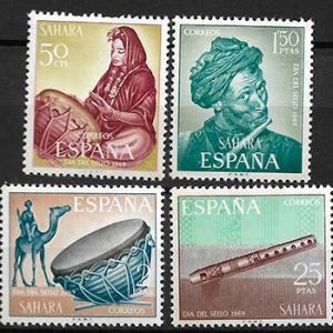 Serie de sellos Sahara español nº 275/78 (**)