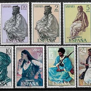 Serie de sellos Sahara español nº 297/05 (**)