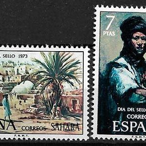 Serie de sellos Sahara español nº 312/13 (**)