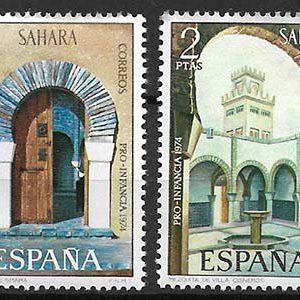 Serie de sellos Sahara español nº 314/15 (**)
